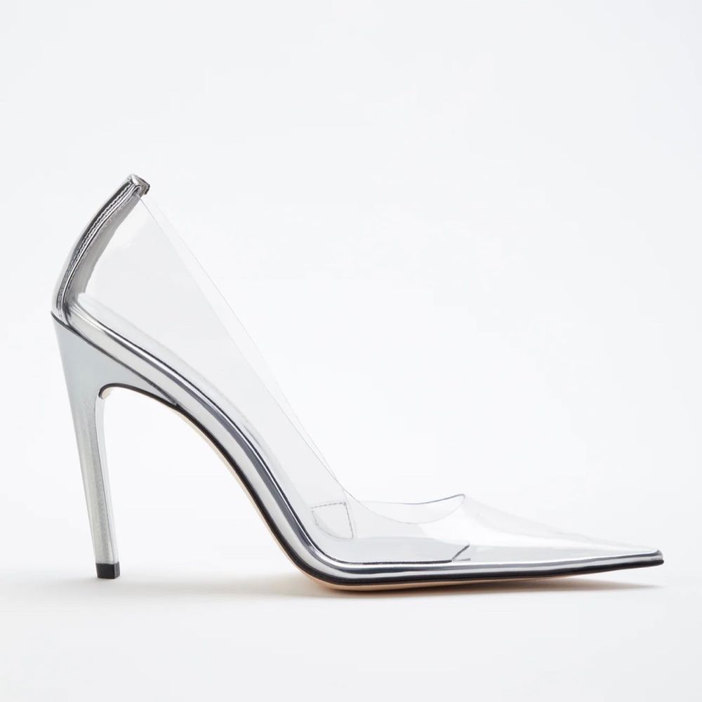Good American Silver Heels - Picture 5 of 7